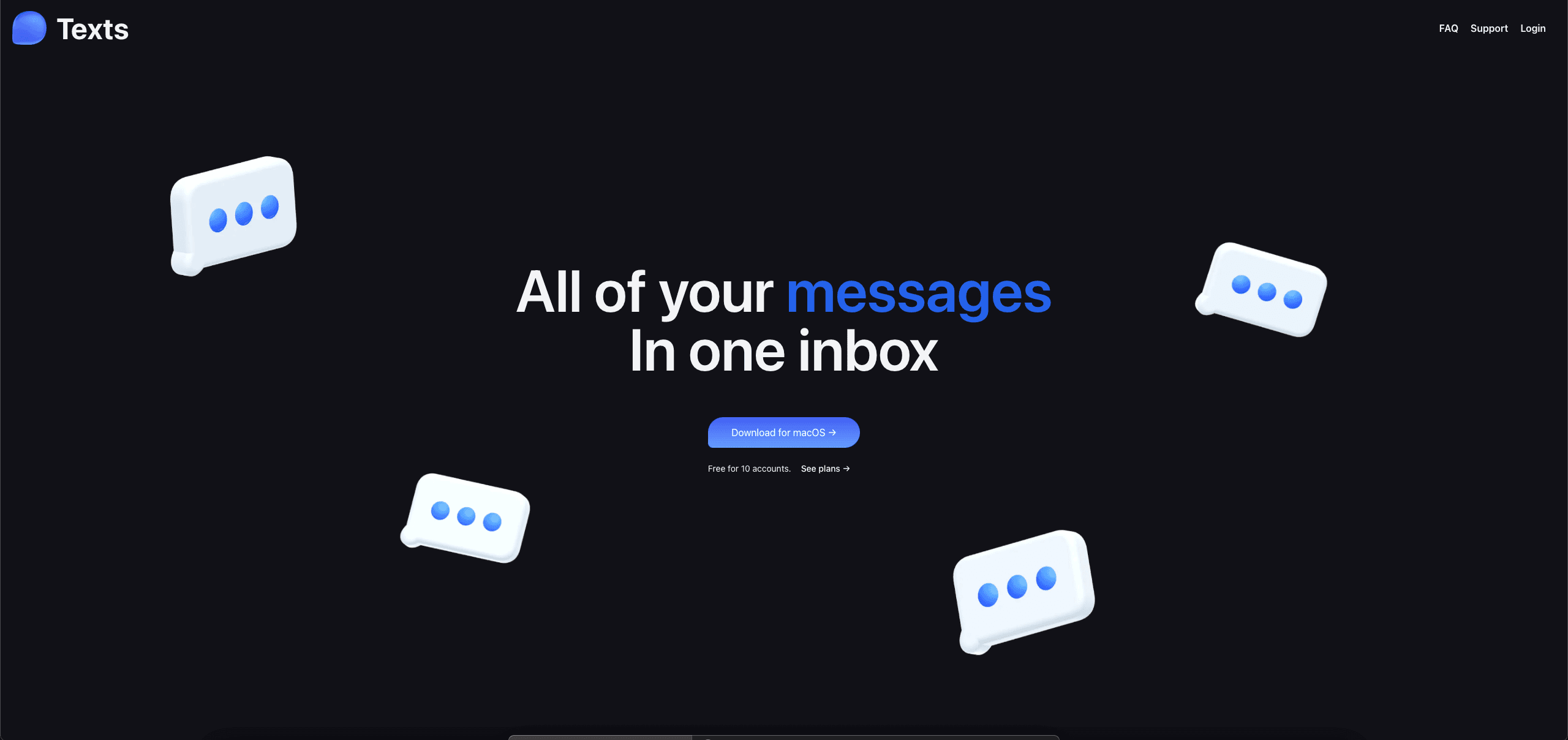 Texts teknolojisi görseli