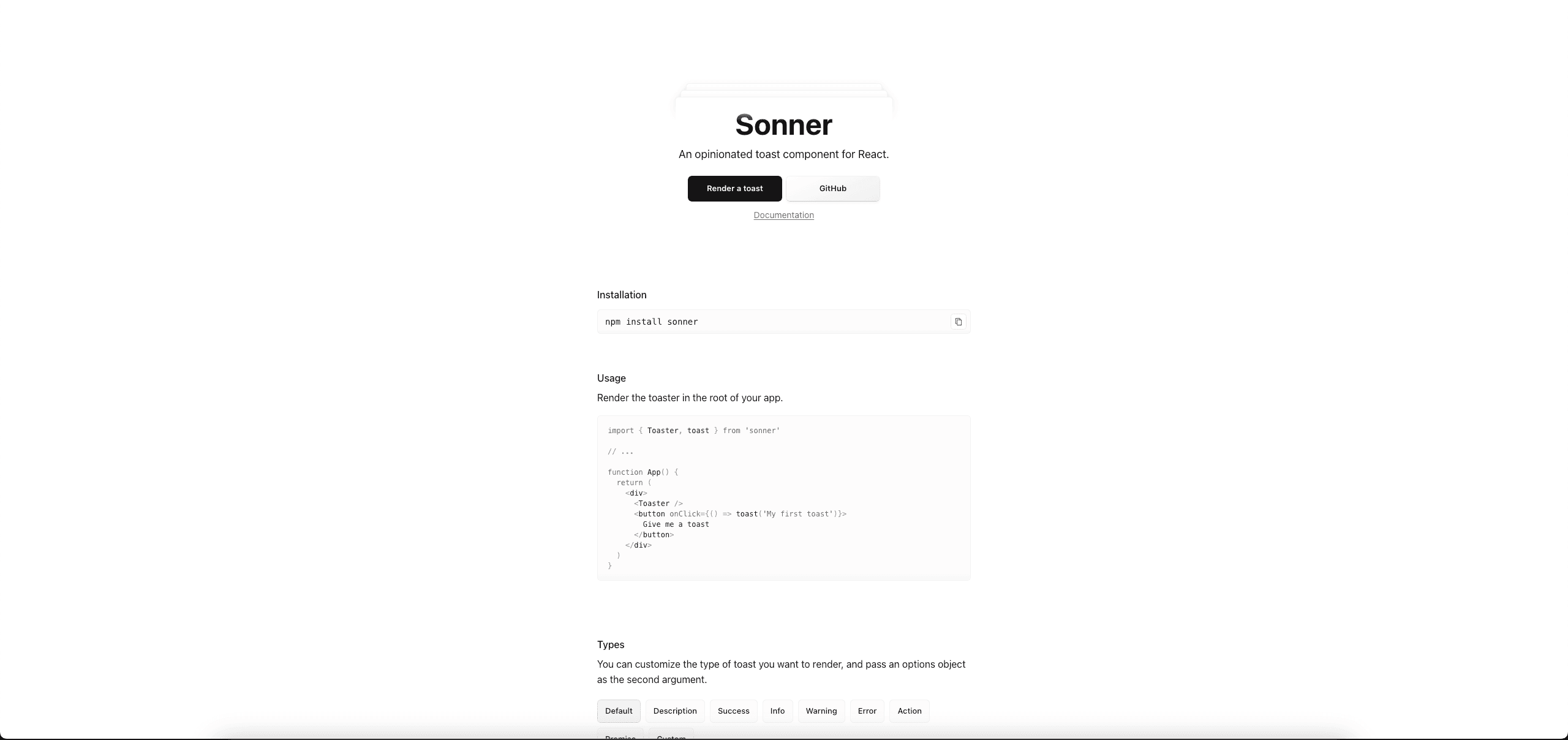 Sonner teknolojisi görseli